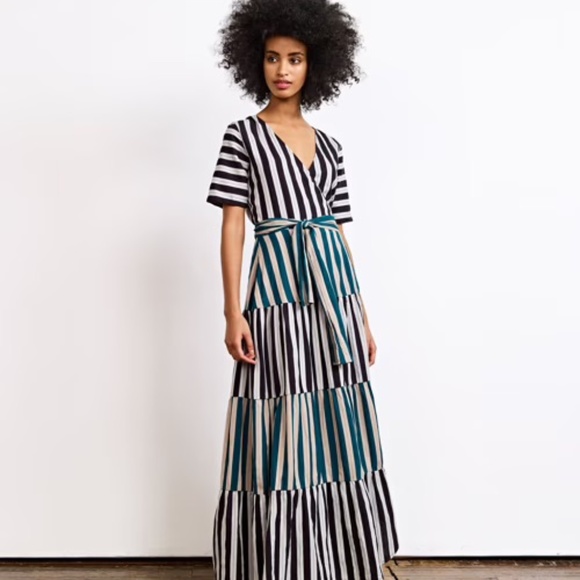 Ace&Jig Ellis dress in Mardi Gras/Calico, sz S - Picture 9 of 9